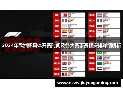2024年欧洲杯具体开赛时间及各大赛事赛程安排详细解析 2024年欧洲杯具体开赛时间及各大赛事赛程安排详细解析